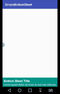 استفاده از NestedScrollView در Bottom Sheet