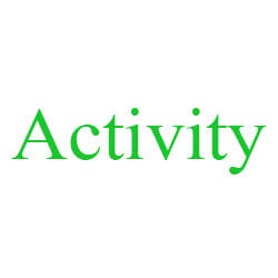 آشنایی با اکتیویتی (Activity) و ساختار آن
