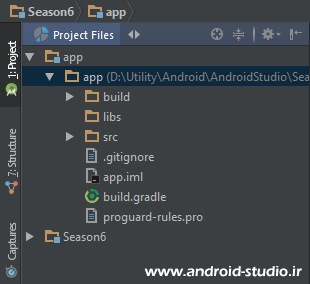 ساخت فولدر libs