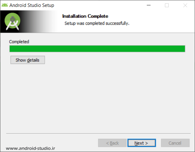 نصب اندروید استودیو